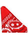 Rock Solid The Code Silicone Cock Ring with Bandana - Red/Black