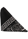 Rock Solid The Code Silicone Cock Ring with Bandana - Black