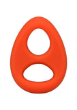 Rock Solid The Code Silicone Cock Ring with Bandana - Orange/Black