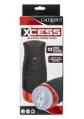 Xcess Gyrating Power Pussy Rechargeable Stroker - Black