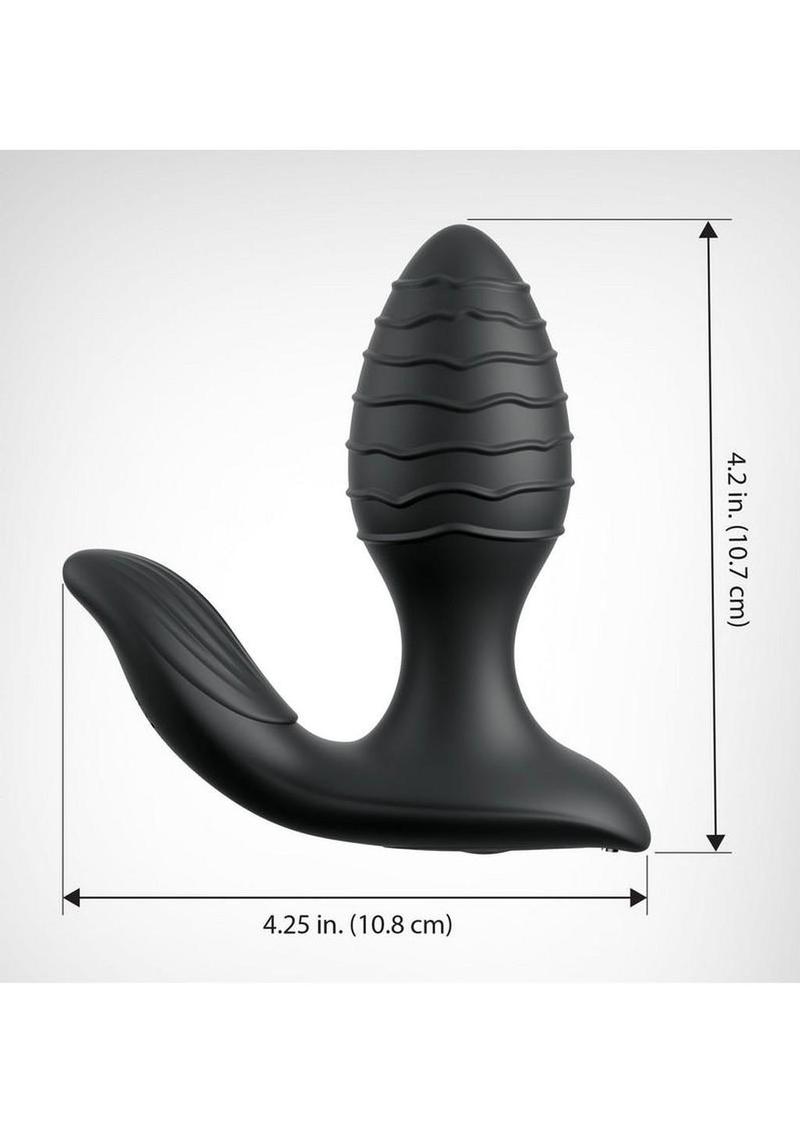 Anal Fantasy Elite Gyro-Milk Pro with Remote Control - Black