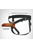 Fantasy X-Tensions Elite Silicone Dual Density Hollow Strap-On 5in - Caramel