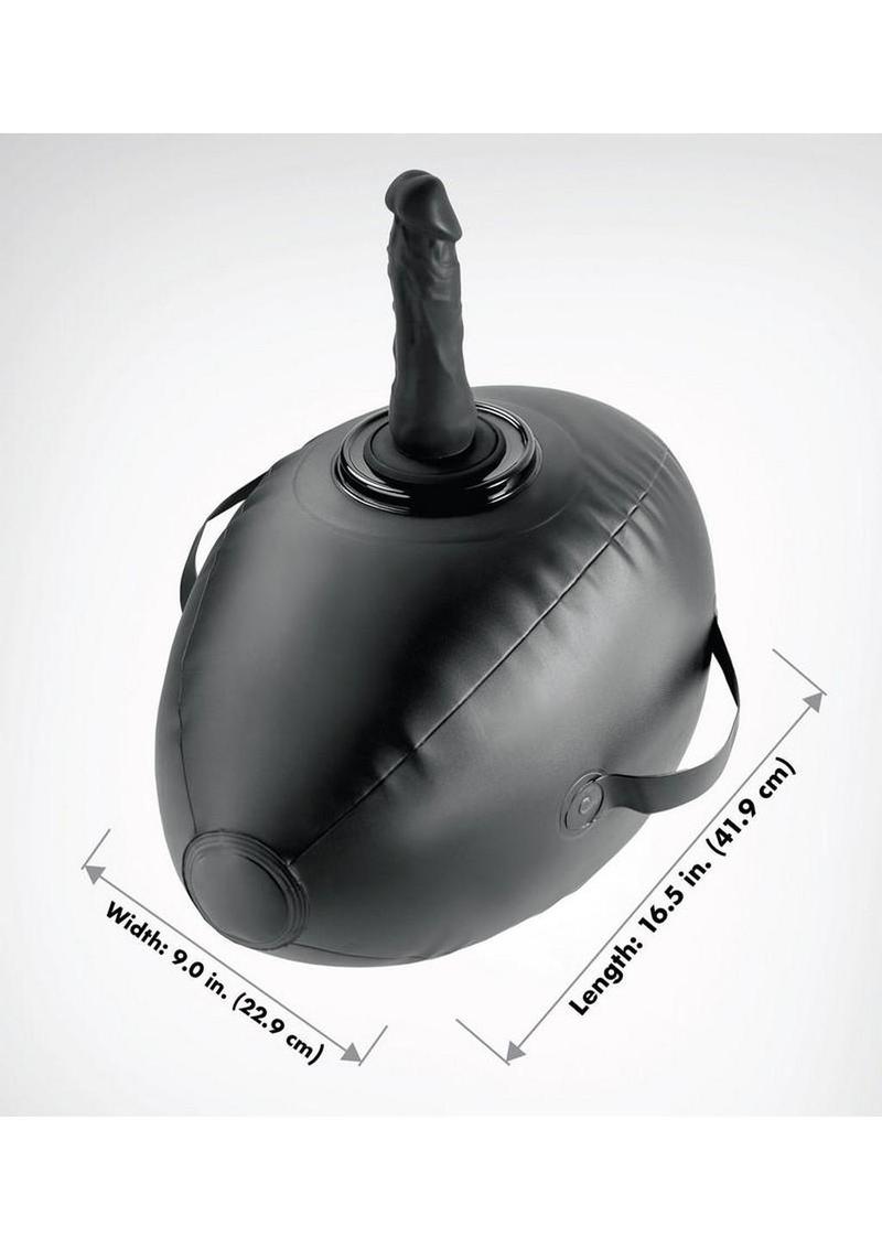 Fetish Fantasy Series Body Dock Inflatable Love Ball - Black