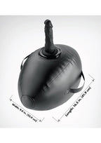 Fetish Fantasy Series Body Dock Inflatable Love Ball - Black