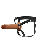 Fantasy X-Tensions Elite Silicone Dual Density Hollow Strap-On 9in - Caramel