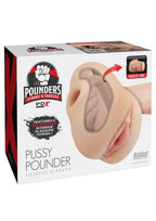 PDX Plus Pussy Pounder Squeeze Stroker - Pussy - Vanilla
