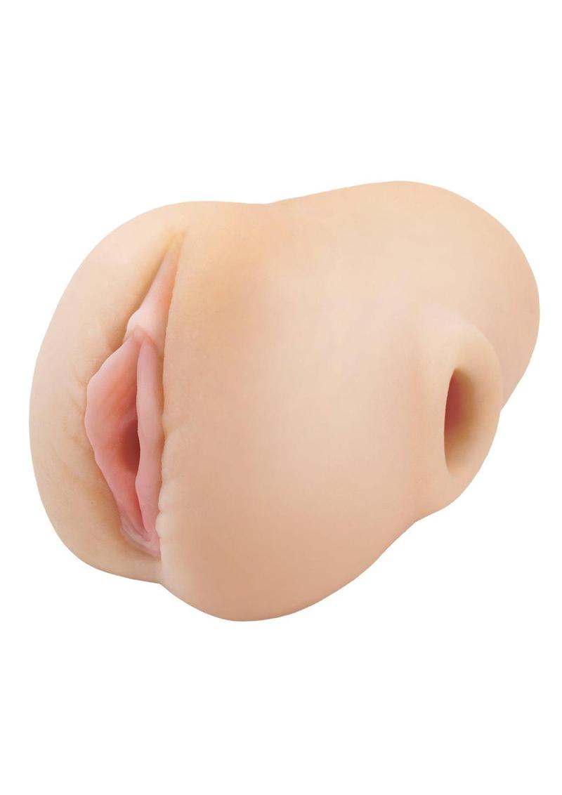 PDX Plus Pussy Pounder Squeeze Stroker - Pussy - Vanilla