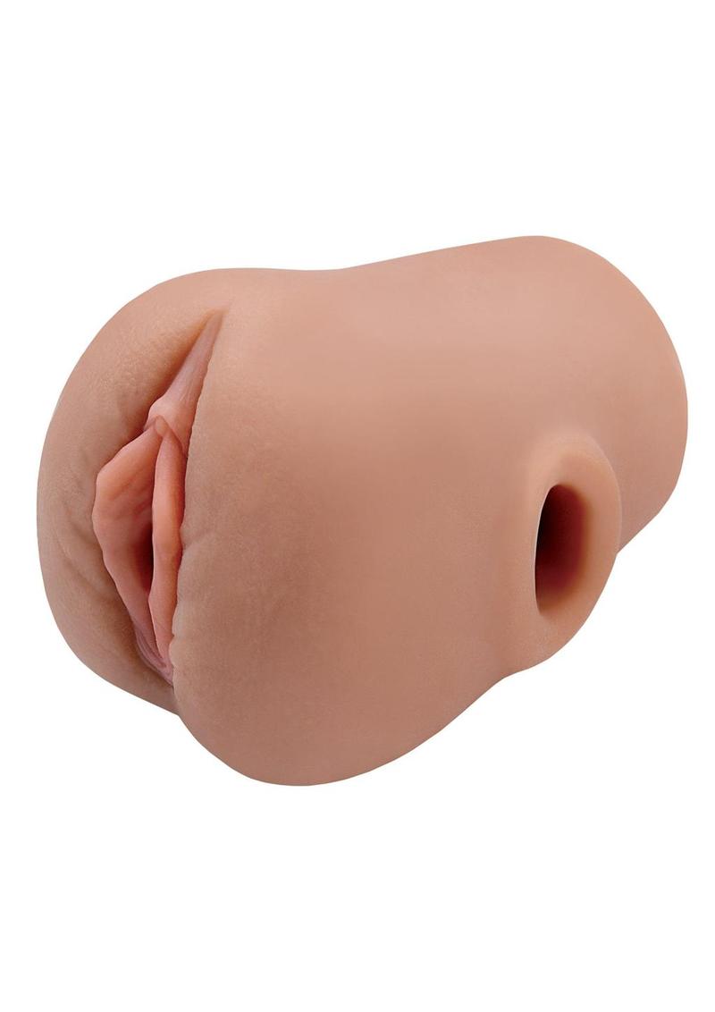 PDX Plus Pussy Pounder Squeeze Stroker - Pussy - Caramel