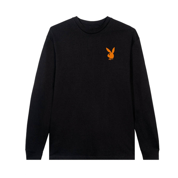 PLAYBOY Repeating Masthead Long Sleeve T-Shirt