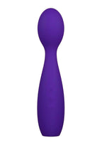 Sexy Things Velvet High Rechargeable Silicone Vibrating Wand - Purple