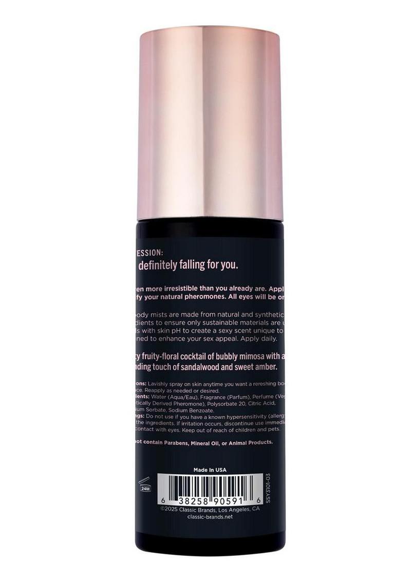 Simply Sexy Pheromone Body Mist Head Over Heels 3.35oz