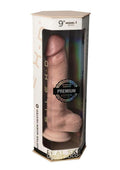 Silex-D Premium Real Skin Model 1 Silicone Dildo 9in - Vanilla