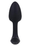 Playboy Rim Shot Rechargeable Silicone Anal Plug - Black