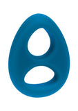 Levelz Double Liquid Silicone Cock & Ball Ring - Teal