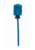 Levelz Detachable Wide Adjustable Silicone Lasso Cock Ring - 5mm - Teal