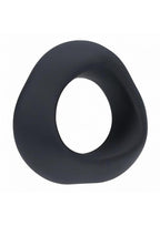 Levelz Ergo Liquid Silicone Cock Ring - Black