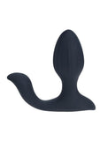 Levelz Vibrating & Rotating Silicone Rechargeable Anal Plug with Ball Stimulator - Black