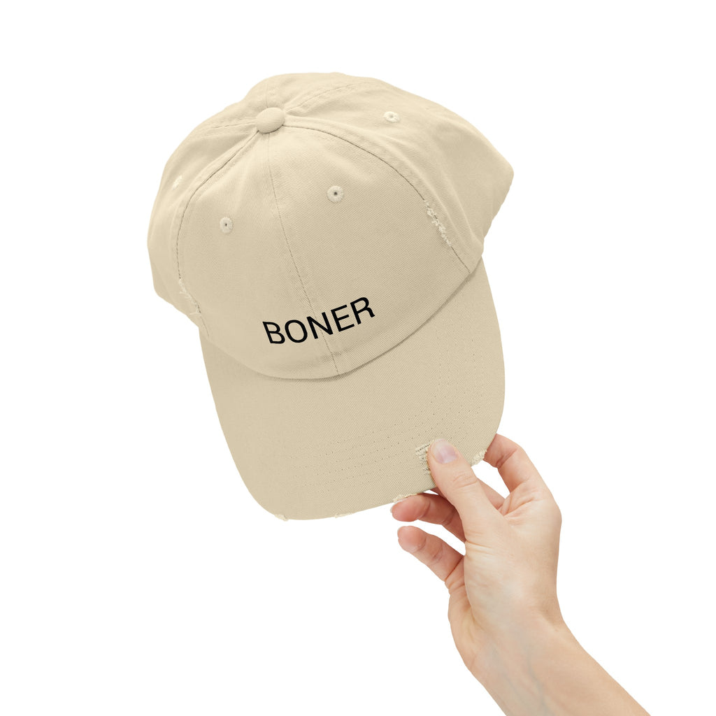 BONER Distressed Cap in 6 colors