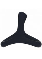 Levelz Soft Bead Grip Silicone Cock & Ball Ring - Black