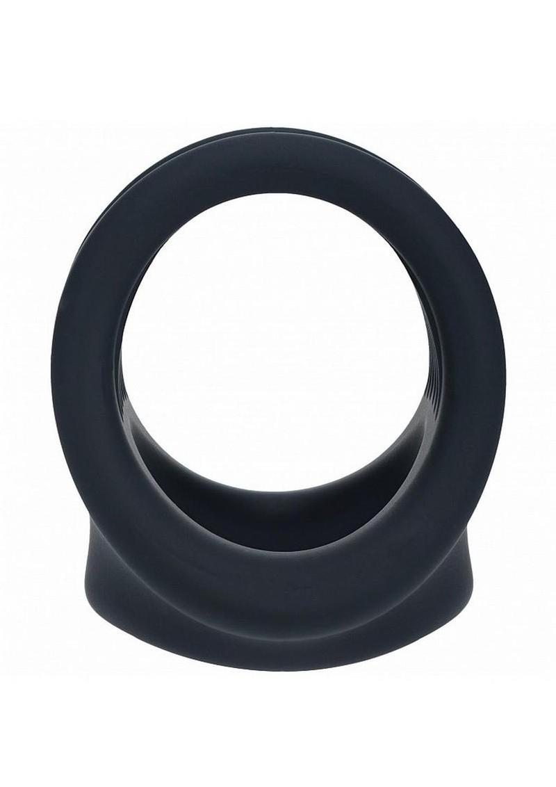 Levelz Silicone Cock & Ball Harness - Black