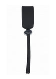 Levelz Wide Adjustable Silicone Lasso Cock Ring - 5mm - Black