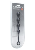 Levelz Waterdrop Silicone Anal Balls - Small 20mm - Black