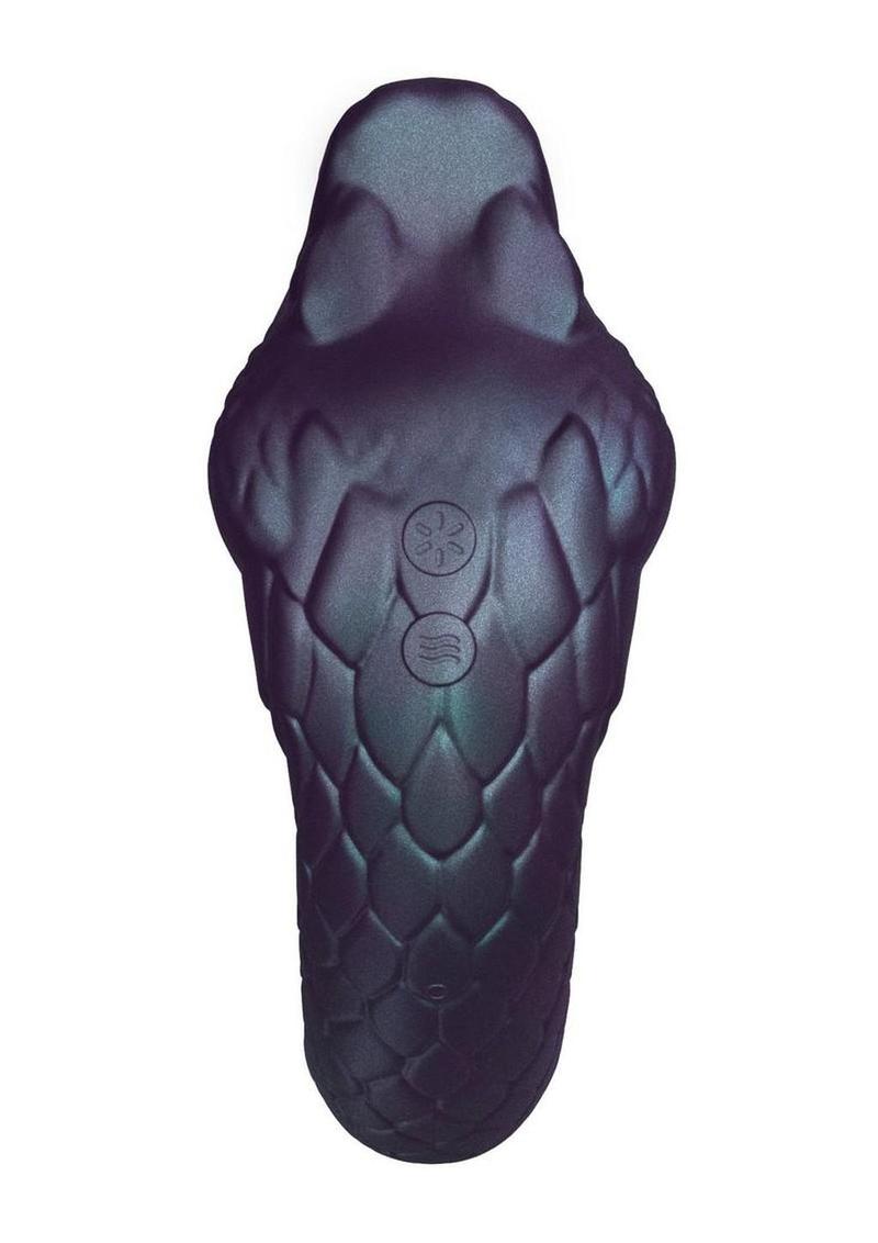 Temptasia Rattle Snake Rechargeable Vibrator - Dark Millenia Purple