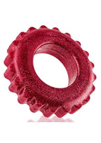 Oxball Plushy Single Cock Ring - Cherry Lips