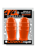 Oxballs Lankyz Silicone Nipsuckers - Orange