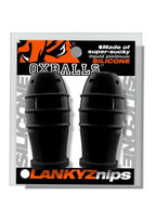 Oxballs Lankyz Silicone Nipsuckers - Black