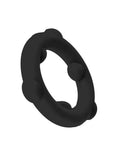 Oxballs Spinner Single Silicone Cock Ring - Black