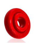 Oxballs Rimz Single Cock Ring - Red