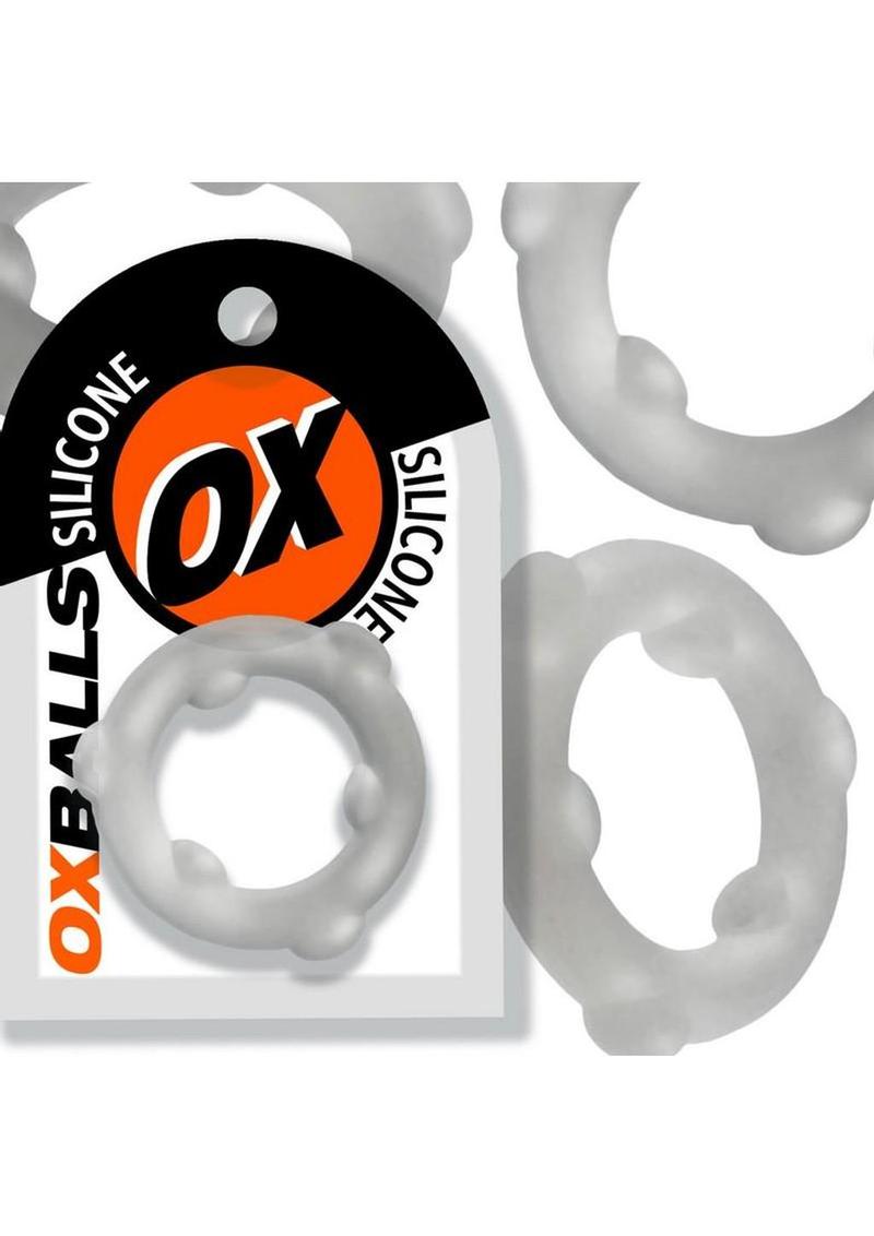 Oxballs Spinner Single Silicone Cock Ring - Vapor
