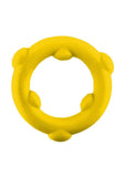 Oxballs Spinner Single Silicone Cock Ring - Yellow