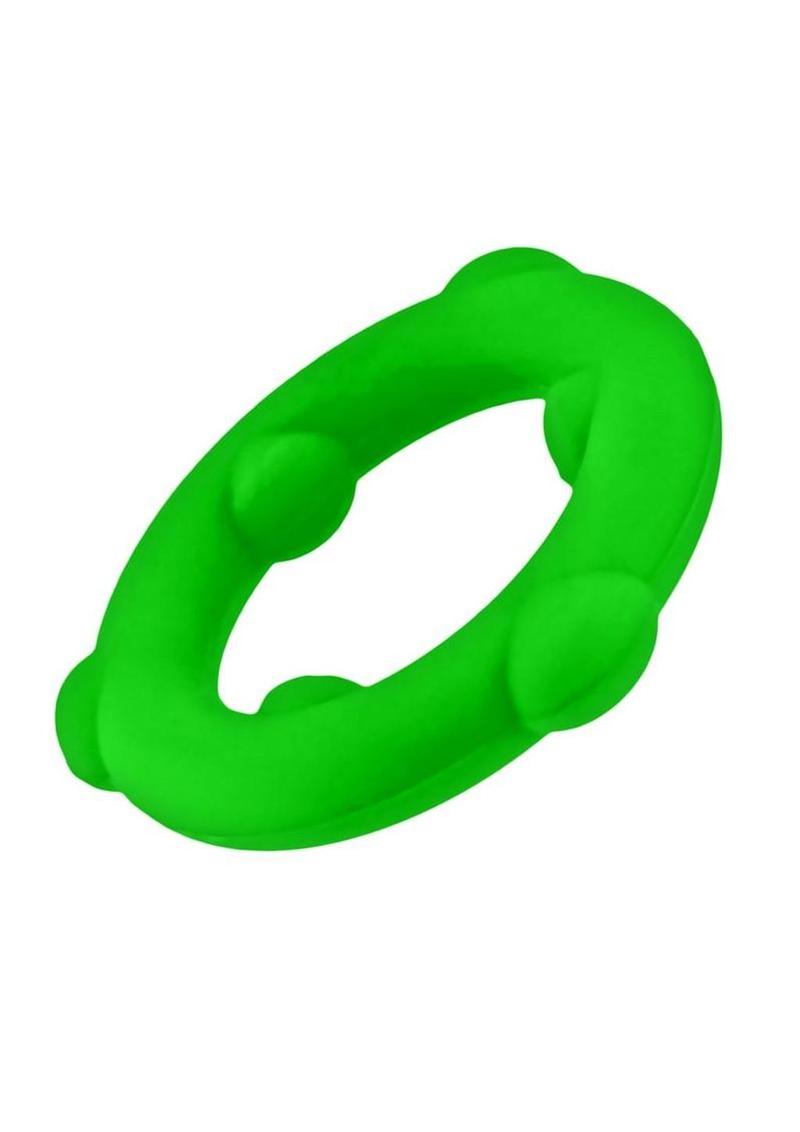 Oxballs Spinner Single Silicone Cock Ring - Frog