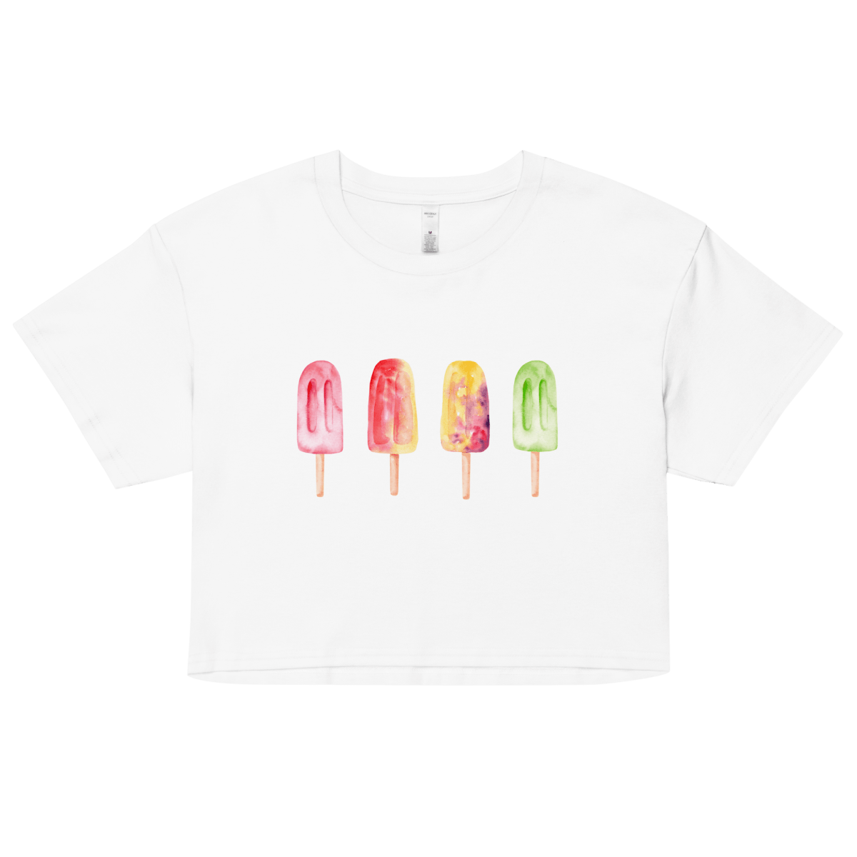 Summer Popsicles Crop Top