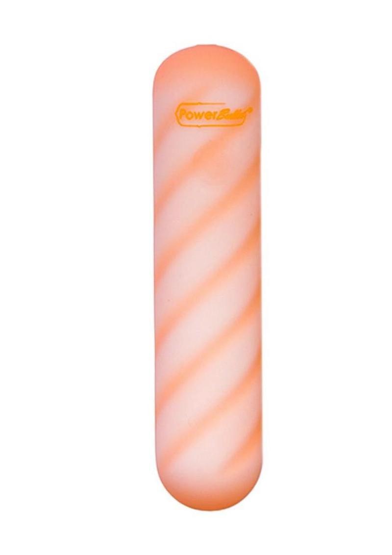 Softies Dual Rechargeable Silicone Body Bullet Vibrator 4in - Orange