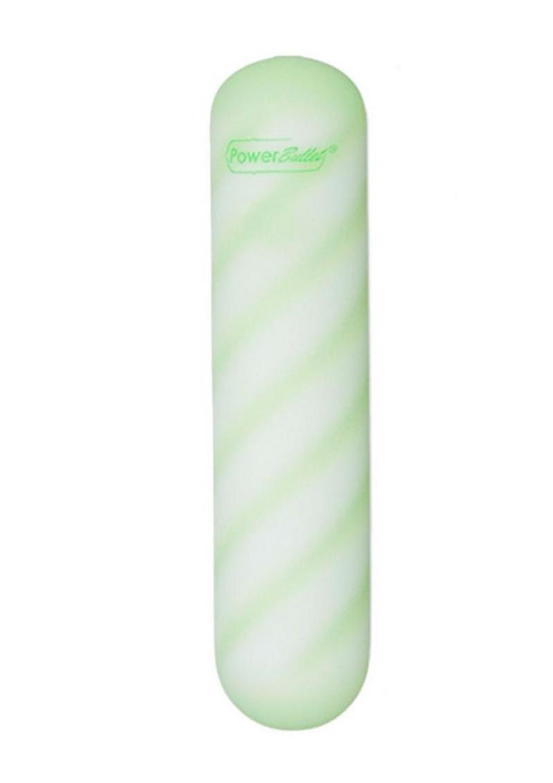 Softies Dual Rechargeable Silicone Body Bullet Vibrator 4in - Green