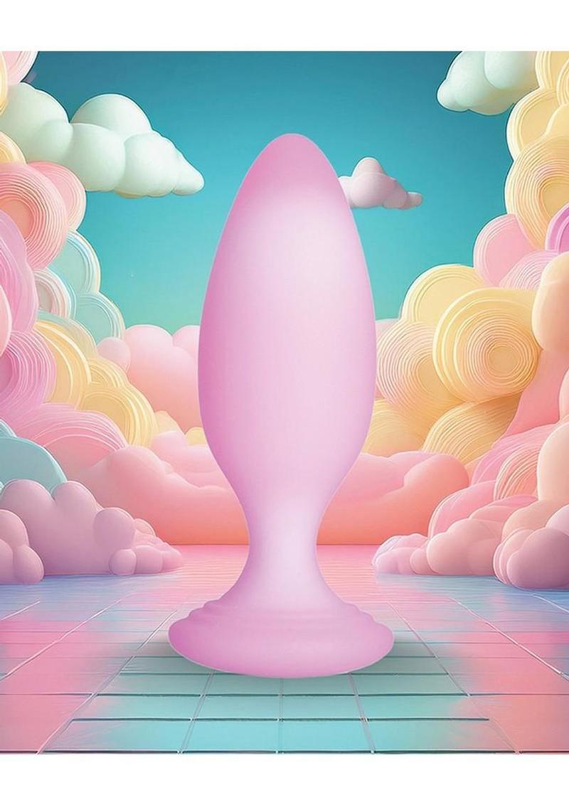 Softies Silicone Anal Plug 4in - Pink