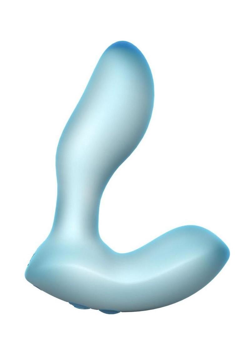 Softies Dual Rechargeable Silicone Vibrator 5in - Blue
