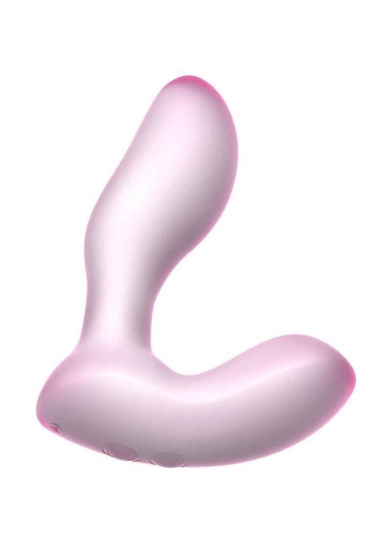 Softies Dual Rechargeable Silicone Vibrator 5in - Pink
