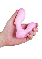 Softies Dual Rechargeable Silicone Vibrator 5in - Pink