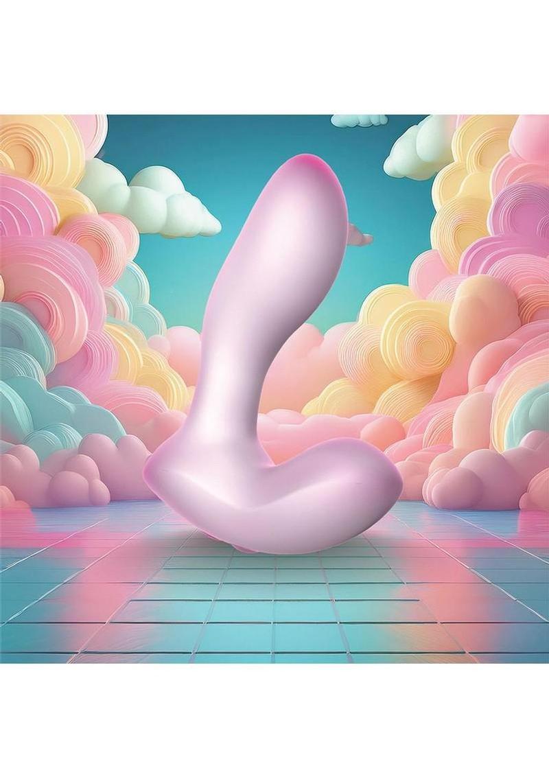 Softies Dual Rechargeable Silicone Vibrator 5in - Pink