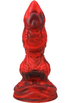 Vac-U-Lock Fantasy Fuckers Red Raider Silicone Dildo - Red