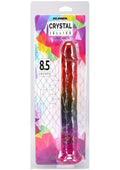 Crystal Jellies Dildo 8.5in - Rainbow
