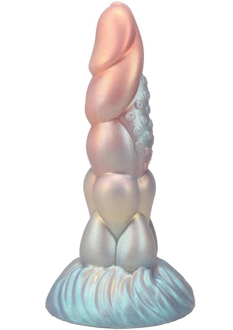 Vac-U-Lock Fantasy Fuckers Milky Way Silicone Dildo - Multicolor