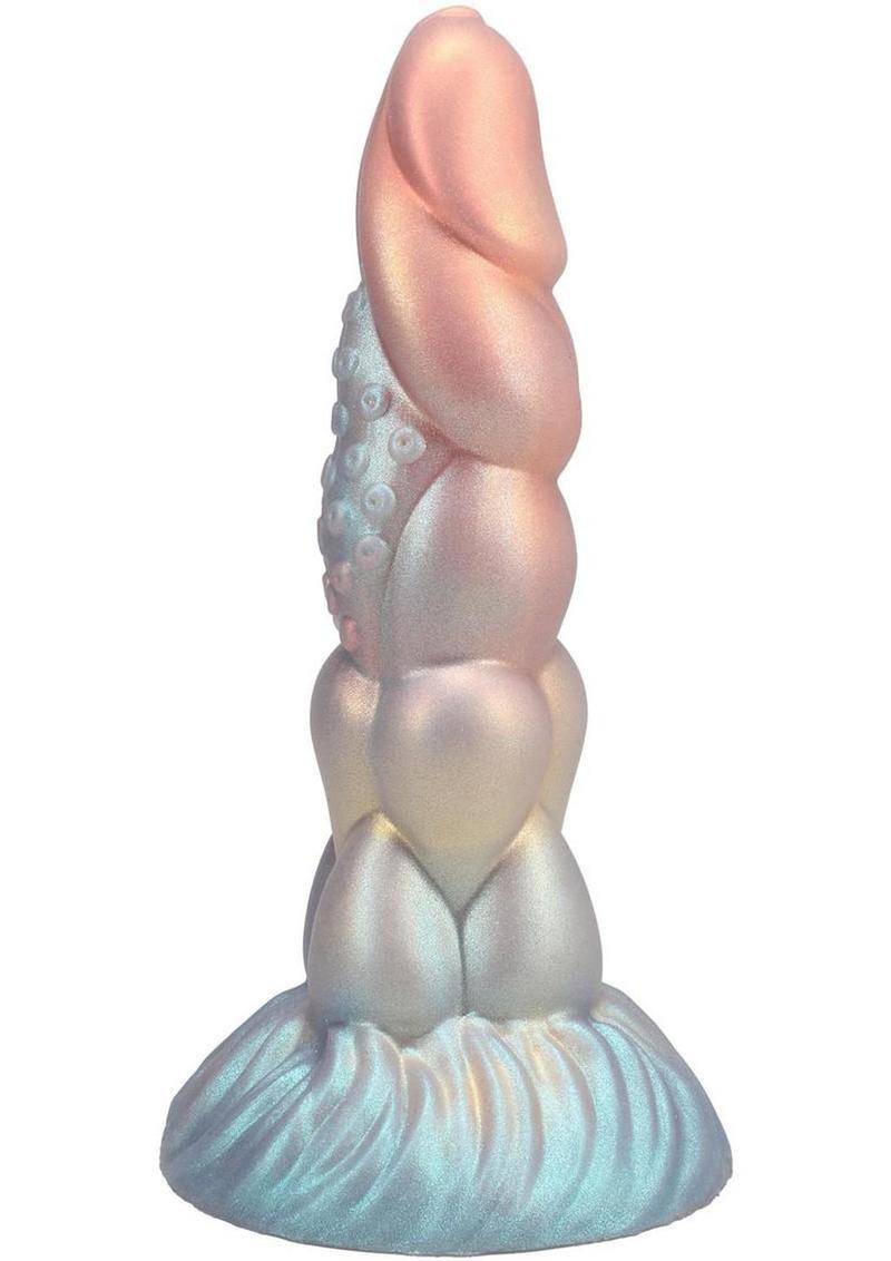 Vac-U-Lock Fantasy Fuckers Milky Way Silicone Dildo - Multicolor