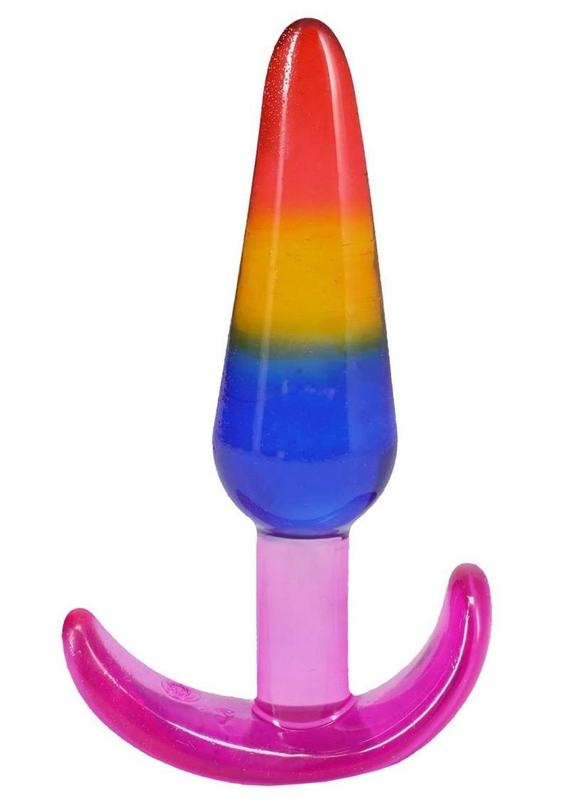 Crystal Jellies Anal Trainer Set (3pc Set) - Rainbow