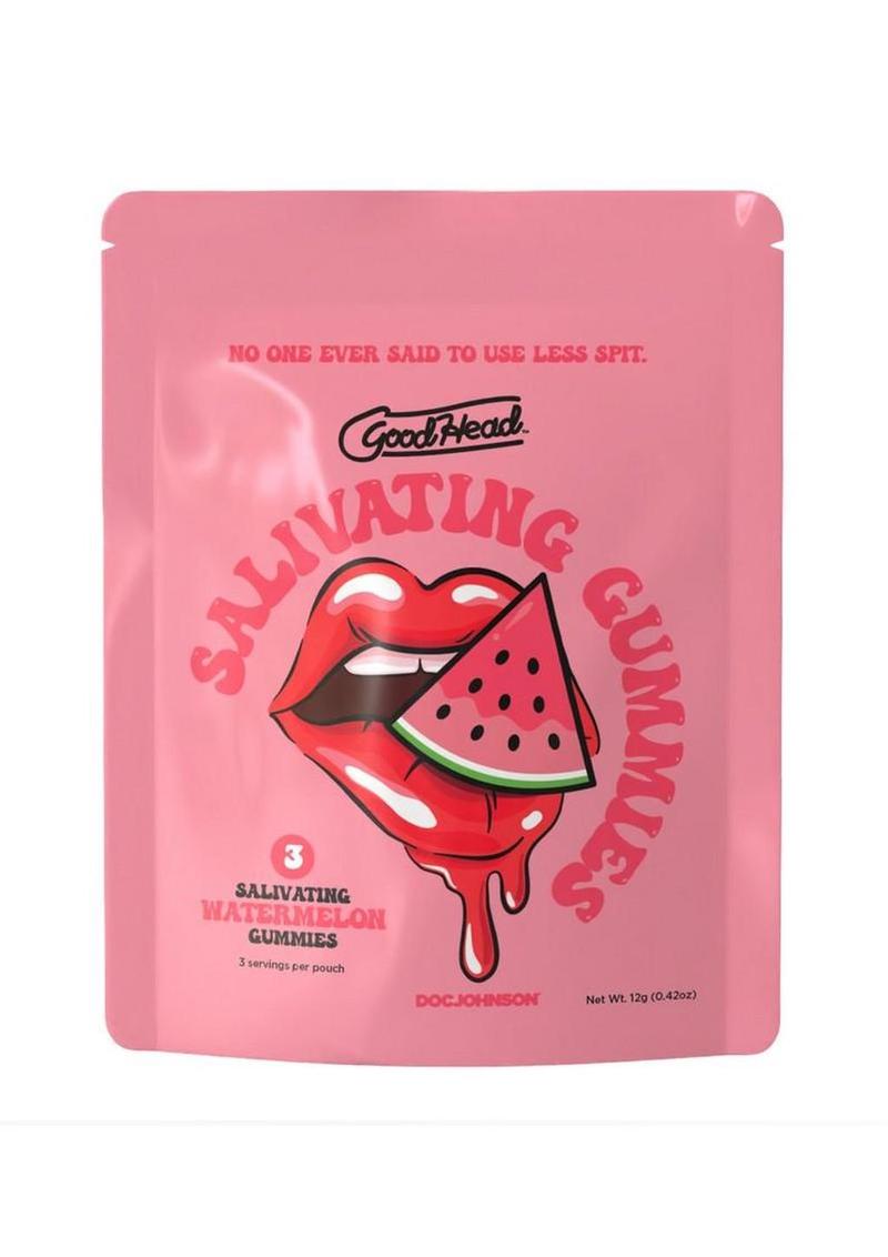GoodHead Salivating Gummies (24 per Display 3pcs per Pouch) - Watermelon