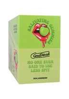 GoodHead Salivating Gummies (24 per Display 3pcs per Pouch) - Green Apple